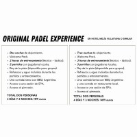Original Padel Experience Aprile-Settembre  Offerta + Economico