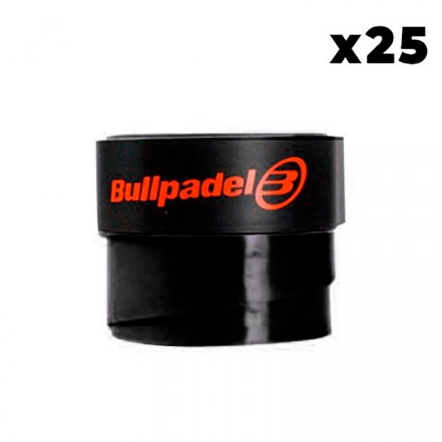 Overgrip Bullpadel Tinta Unita Nero 25 Unita  Offerta + Economico