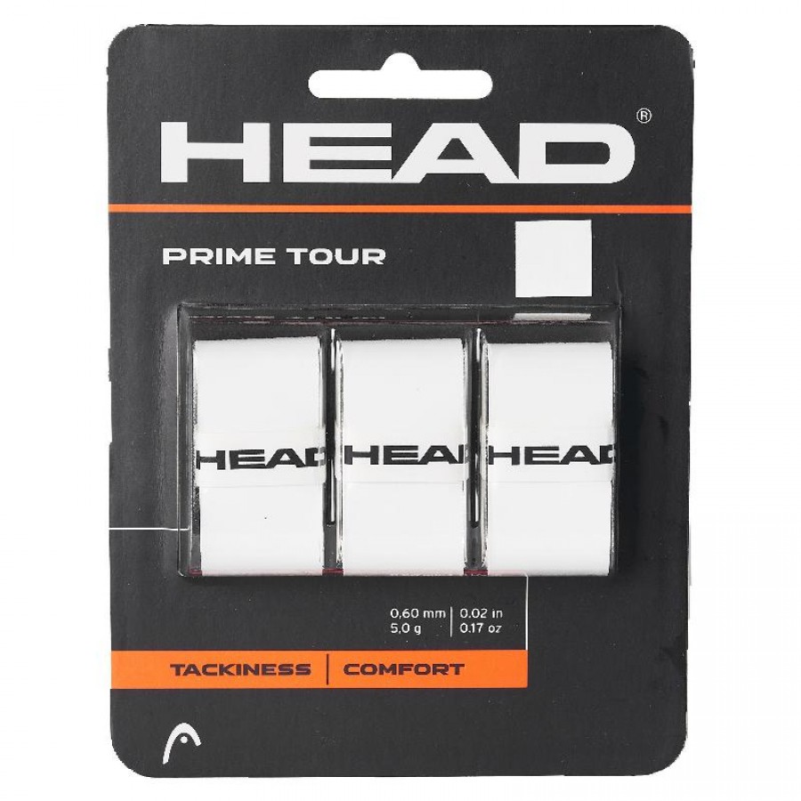 Overgrips Head Prime Tour 3 unita bianche   Offerta + Economico