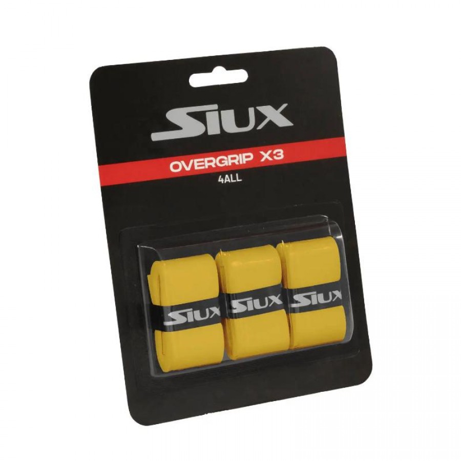 Siux For All Giallo Overgrip 3 Unità  Offerta + Economico