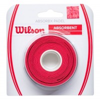 Wilson AbsorbX Padel Red Overgrips 3 unità