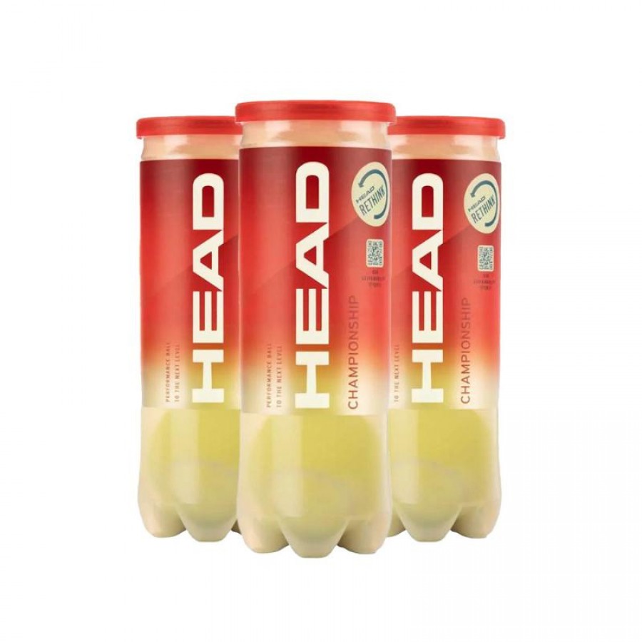 Pacchetto di contenitori di palline da tennis da 3 teste per il campionato PADELPOINT Pacchetto di contenitori di palline da tennis da 3 teste per il campionato