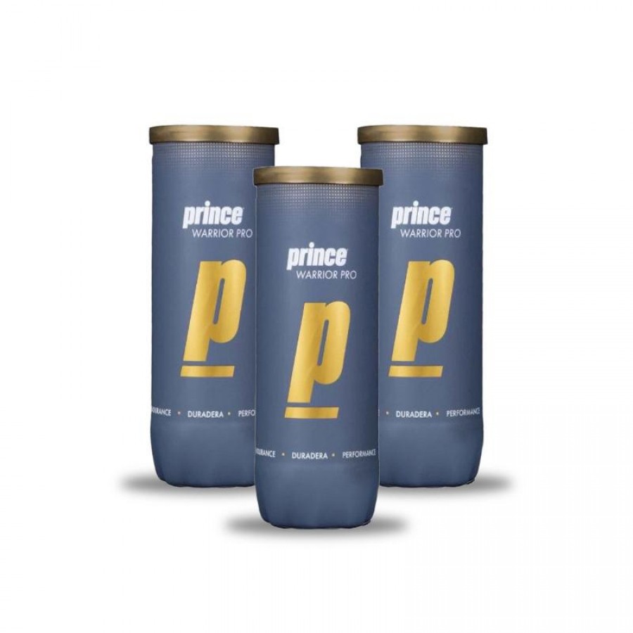 Confezione da 3 contenitori per palline Prince Warrior Pro  Offerta + Economico
