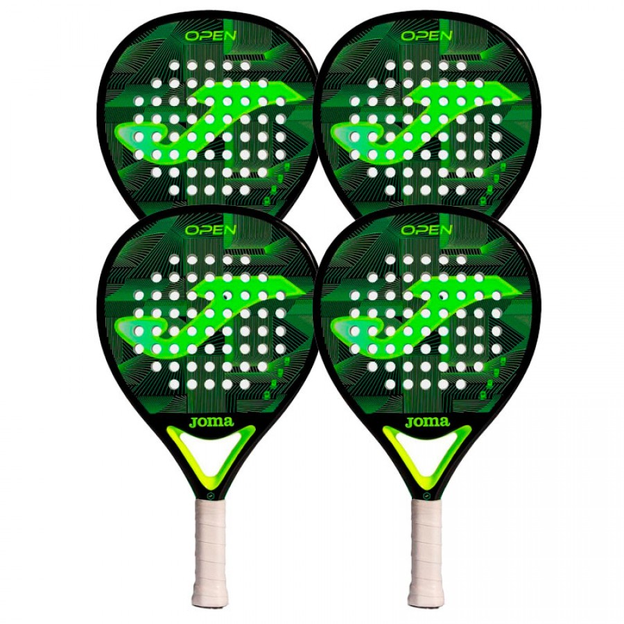 Confezione Joma Open Verde Fluor X4  Offerta + Economico