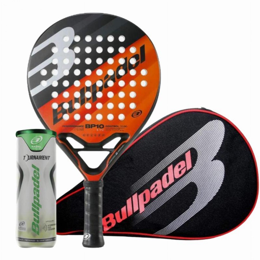 Pack Racchetta Bullpadel BP10 EVO 2023 con custodia e palline  Offerta + Economico