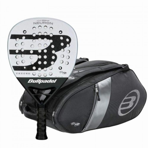 Impacchia la racchetta Bullpadel Chingotto Neuron 2025 con la borsa per racchetta Padel