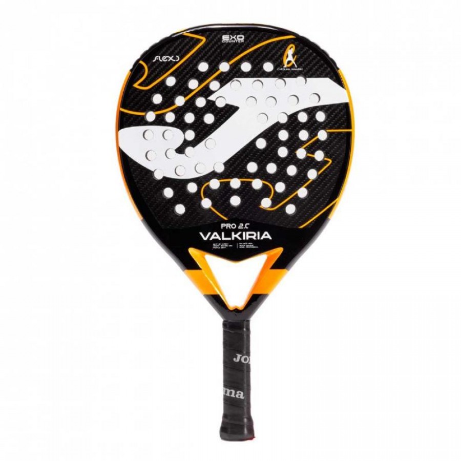 Racchetta Joma Carolina Navarro Valkiria Pro 2.0 Nero Arancio  Offerta + Economico