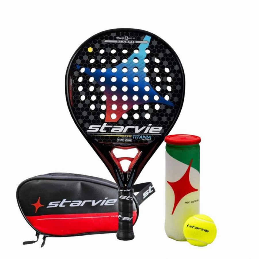 StarVie Titania Kepler Soft Shovel Pack con borsa da toilette e palle  Offerta + Economico