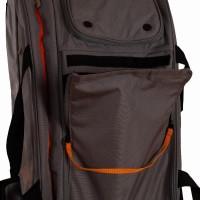 Corona nera più borsa da padel blu arancione