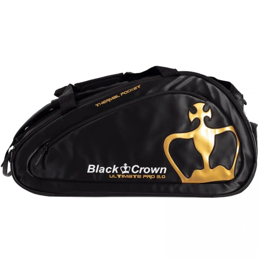 Borsa da padel Black Crown Ultimate Pro 2.0 in oro nero  Offerta + Economico
