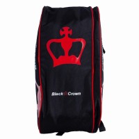 Borsa da padel Black Crown Ultimate Series V2 nera rossa