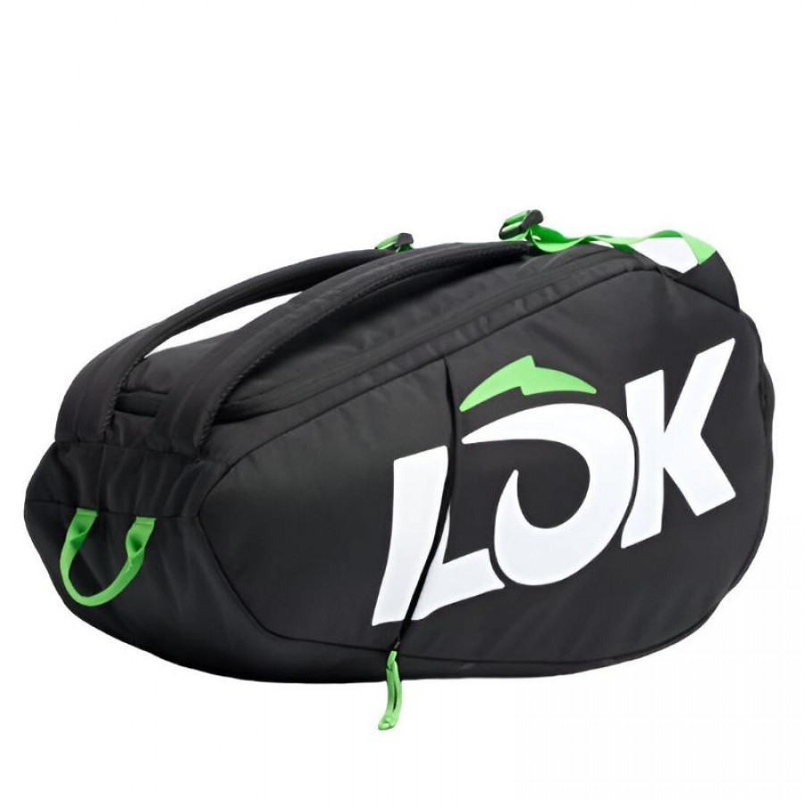 Borsa da padel Lok One nera grigio scuro lime  Offerta + Economico