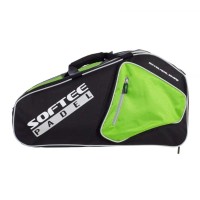 Paletero Softee Padel Square Verde Fluor  Offerta + Economico