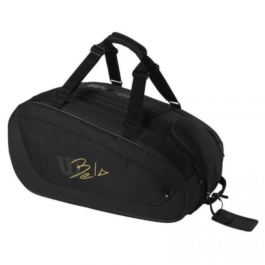 Borsa per racchette da padel Wilson Bela Super Tour nera