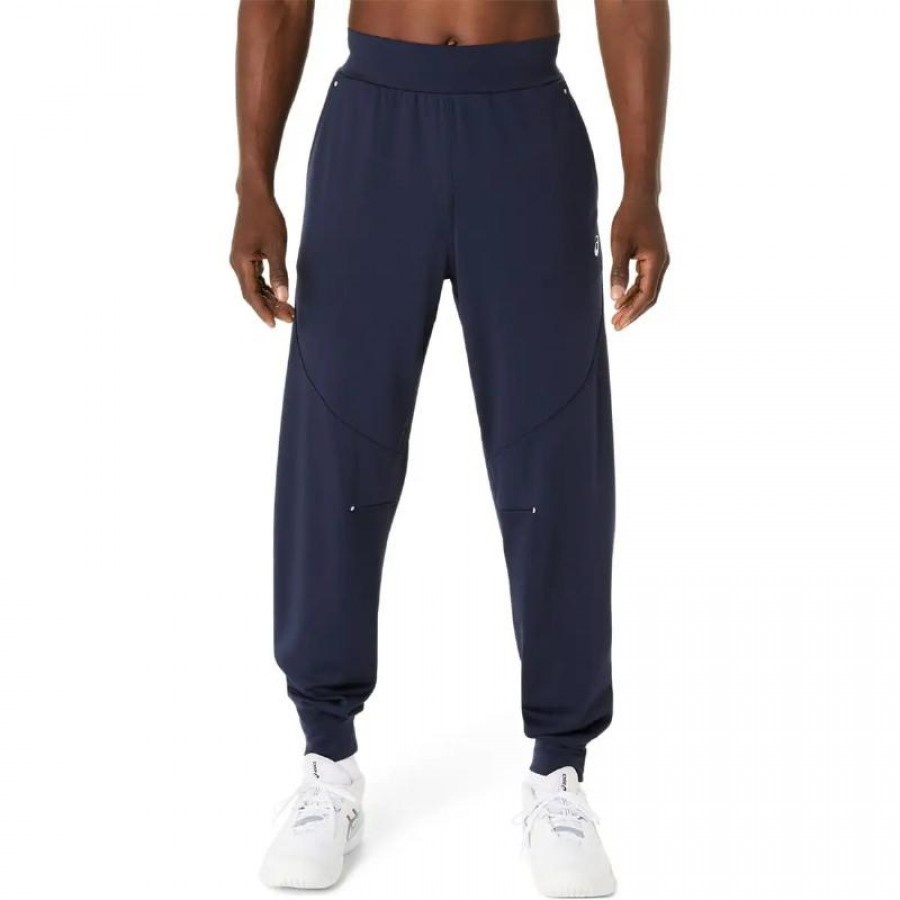 Pantaloni Asics Court Warm Up Blu Notte