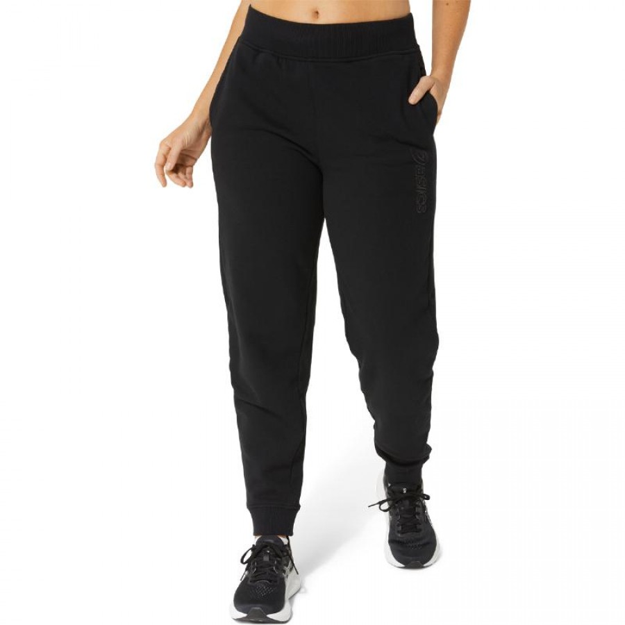 Pantaloni Asics Logo Nero Donna  Offerta + Economico