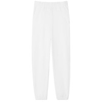 Lacoste Sport Cotton Bianco Pantaloni Donna