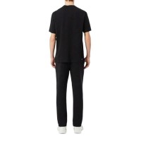 Pantalon Lacoste Sport Elastico Negro