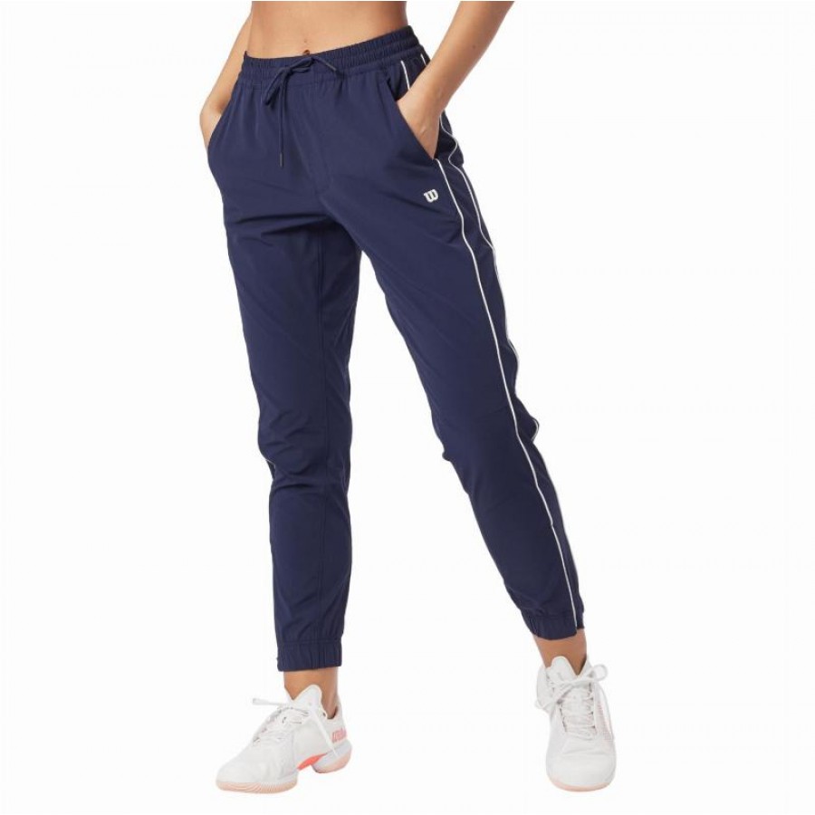 Pantalon Wilson Team Warm Up Marino Mujer  Offerta + Economico