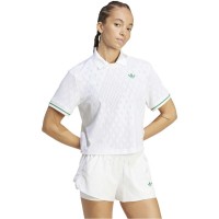 Polo Adidas Original Pro London Blanco Mujer  Offerta + Economico