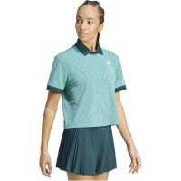 Polo adidas Original Pro London Turquoise Donna  Offerta + Economico