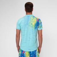 Polo Bidi Badu Melbourne Aqua Mix  Offerta + Economico