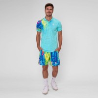 Polo Bidi Badu Melbourne Aqua Mix  Offerta + Economico