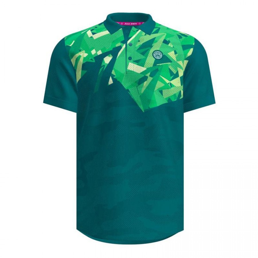 Polo Bidi Badu Spike Verde Scuro  Offerta + Economico