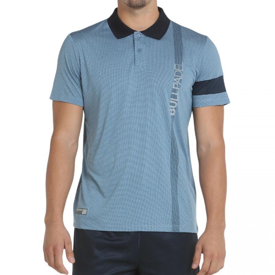 Bullpadel Chaso Polo Blu Ombra Vigore  Offerta + Economico