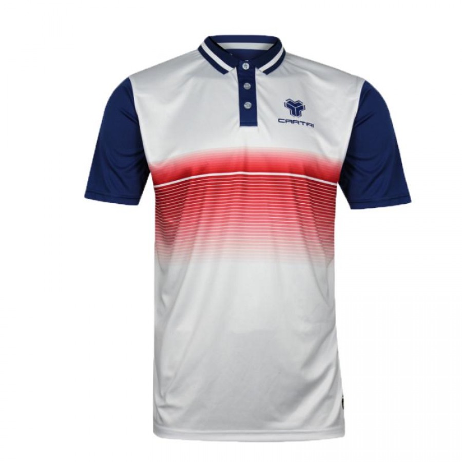 Cartri Roterdam Polo Blu Navy Bianco