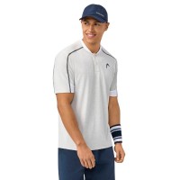 Polo Head Play Tech Gris Claro  Offerta + Economico