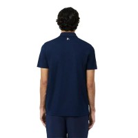 Polo da tennis blu navy Lacoste Novak Djokovic