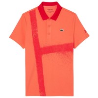 Polo Lacoste Novak Djokovic Ultra Dry Naranja Rojo  Offerta + Economico