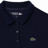 Polo Lacoste Pique Blu Navy Donna  Offerta + Economico