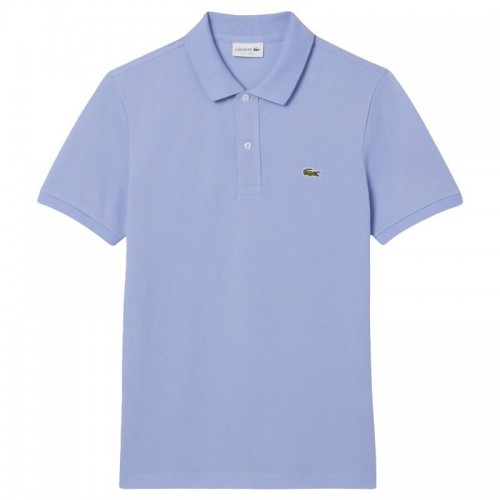 Polo Lacoste Regular Fit Algodon Azul Violeta