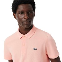 Polo Lacoste Regolare Algodon Rosado