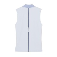 Polo Lacoste Senza maniche Ultra Dry Azul Claro Mujer