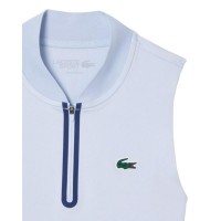 Polo Lacoste Senza maniche Ultra Dry Azul Claro Mujer