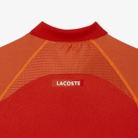 Lacoste Ultra Dry Red Orange Polo Shirt  Offerta + Economico