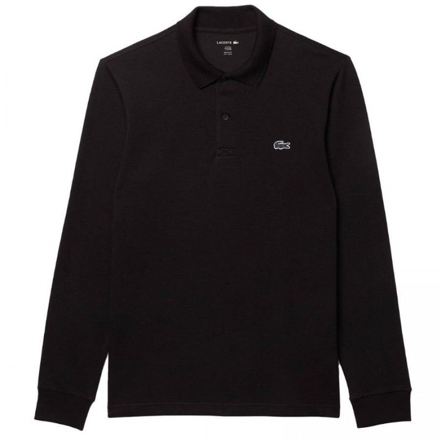 Polo Manga Larga Lacoste Regular Fit Algodon