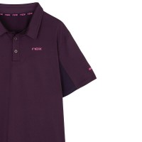 Nox Pro Polo Viola Scuro