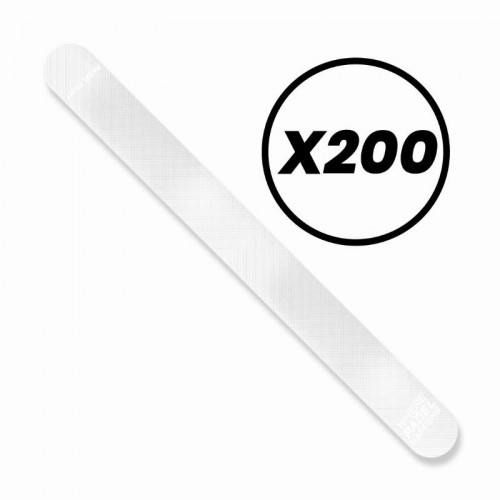 Protettore PadelPoint Tranparente Rugoso Logo Small x200