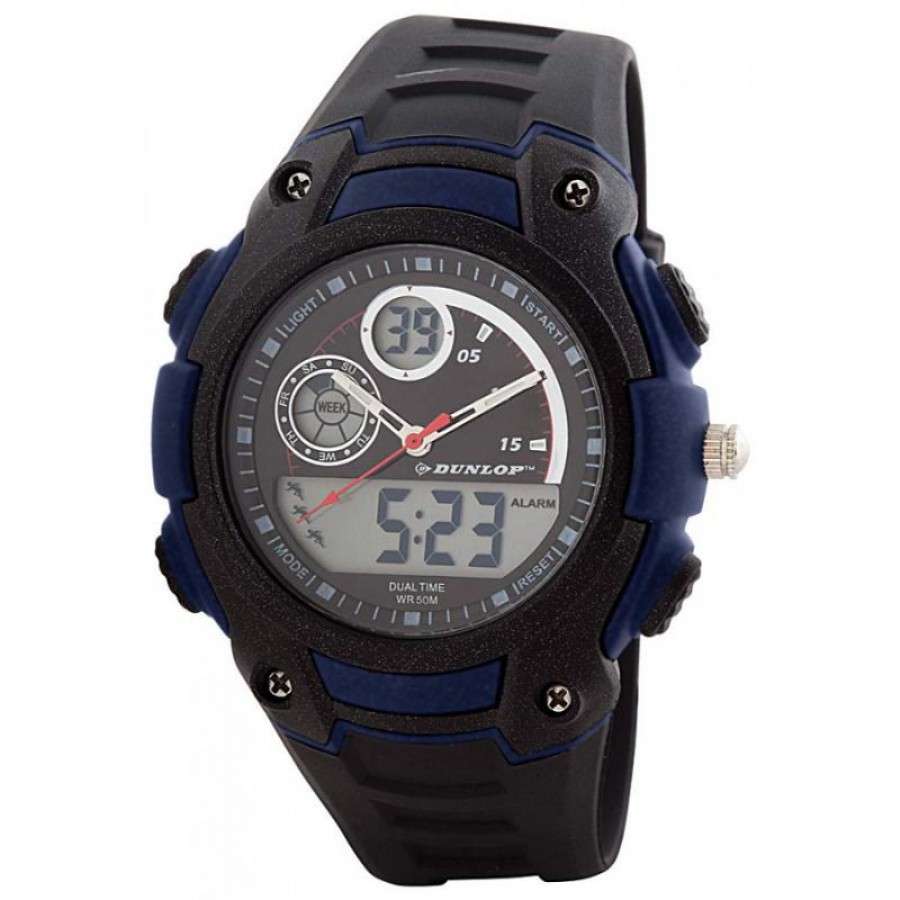 Orologio Dunlop Nero Blu  Offerta + Economico