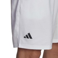 Pantaloncini Adidas Club 3-Stripe Bianco Nero PADELPOINT Pantaloncini Adidas Club 3-Stripe Bianco Nero