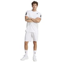 Adidas Club 3 Stripes Short Bianco Nero  Offerta + Economico