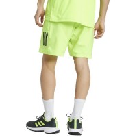 Pantaloncini Adidas Club 3 Strisce Lucid Limon