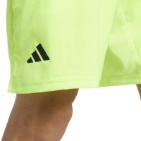 Pantaloncini Adidas Club 3 Strisce Lucid Limon