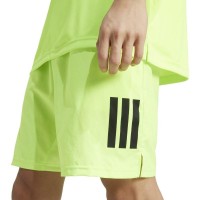 Pantaloncini Adidas Club 3 Strisce Lucid Limon