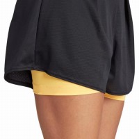 Pantaloncini Adidas Match Pro Amarillo Mujer