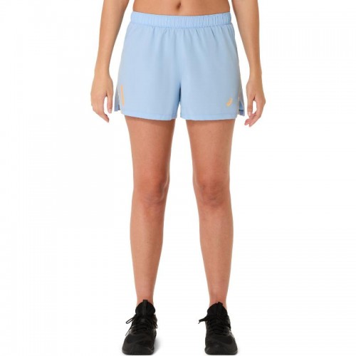 Pantaloncini Asics Padel Court 2In1 Azul Stone Mujer